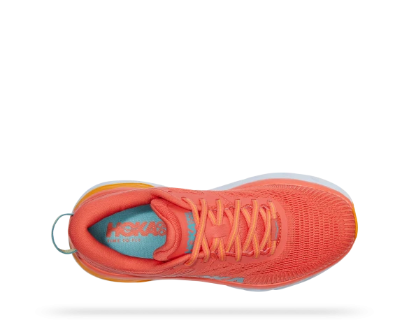 Hoka One One Hoka Bondi 7 Hardloopschoenen Roze Dames - Afbeelding 4