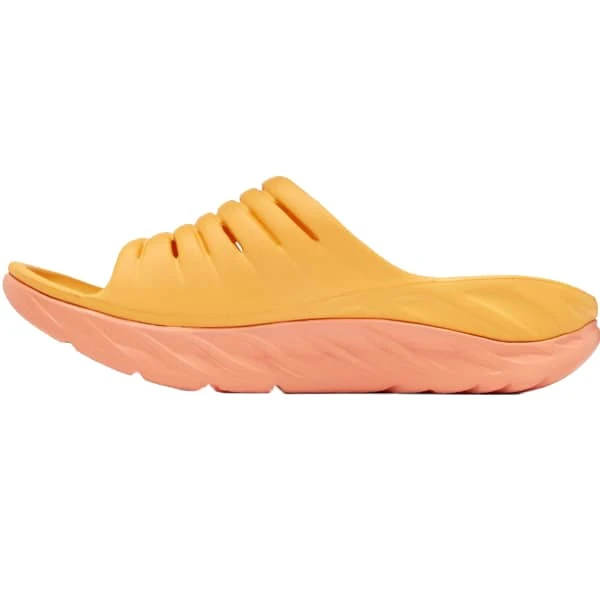 HOKA ONE ONE ORA RECOVERY SLIDE 2 W AMBER YELLOW/SHELL CORAL 22 - Afbeelding 2