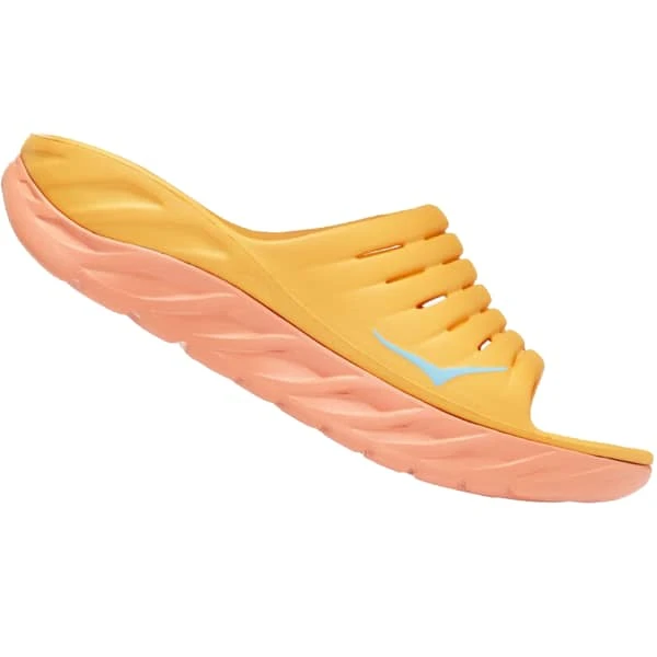 HOKA ONE ONE ORA RECOVERY SLIDE 2 W AMBER YELLOW/SHELL CORAL 22 - Afbeelding 4