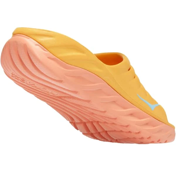 HOKA ONE ONE ORA RECOVERY SLIDE 2 W AMBER YELLOW/SHELL CORAL 22 - Afbeelding 5