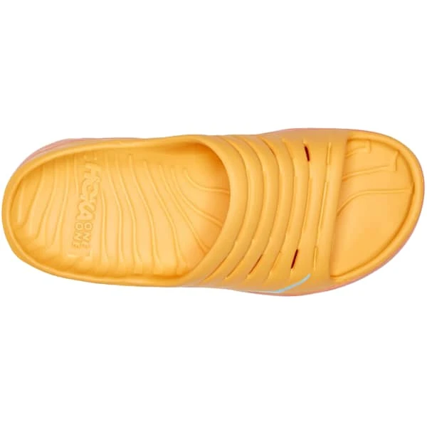 HOKA ONE ONE ORA RECOVERY SLIDE 2 W AMBER YELLOW/SHELL CORAL 22 - Afbeelding 6