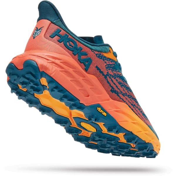 HOKA ONE ONE SPEEDGOAT 5 WIDE W BLUE CORAL/CAMELLIA 22 - Afbeelding 3