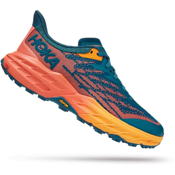 HOKA ONE ONE SPEEDGOAT 5 WIDE W BLUE CORAL/CAMELLIA 22 - Afbeelding 5