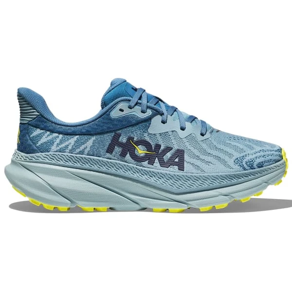 HOKA ONE ONE CHALLENGER 7 STONE BLUE/EVENING PRIMROSE 23