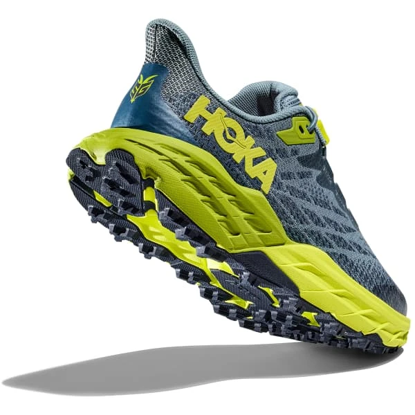 HOKA ONE ONE SPEEDGOAT 5 YOUTH STONE BLUE/DARK CITRON 23 - Afbeelding 3