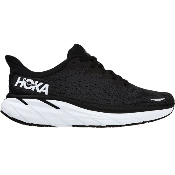 HOKA ONE ONE CLIFTON 8 W BLACK/WHITE 22