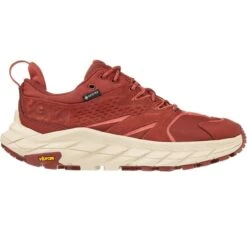 HOKA ONE ONE ANACAPA LOW GORE-TEX W CHERRY MAHOGANY/HOT SAUCE 22