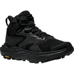 Hoka Anacapa 2 Mid GTX Wandelboots Dames - Zwart / Zwart