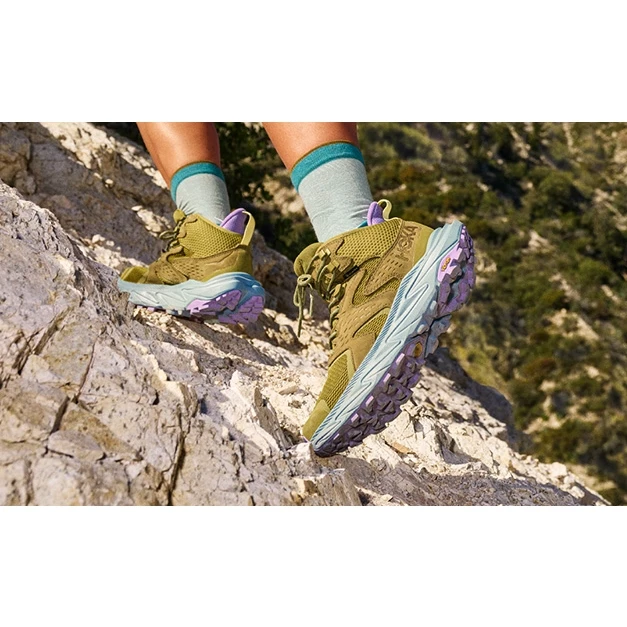 Hoka Anacapa 2 Mid GTX Wandelboots Heren - Zwart / Zwart - Afbeelding 9