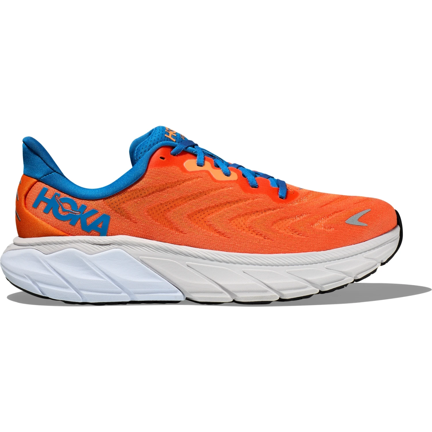 Hoka Arahi 6 Hardloopschoenen - Vibrant Orange / Coastal Sky - Afbeelding 2