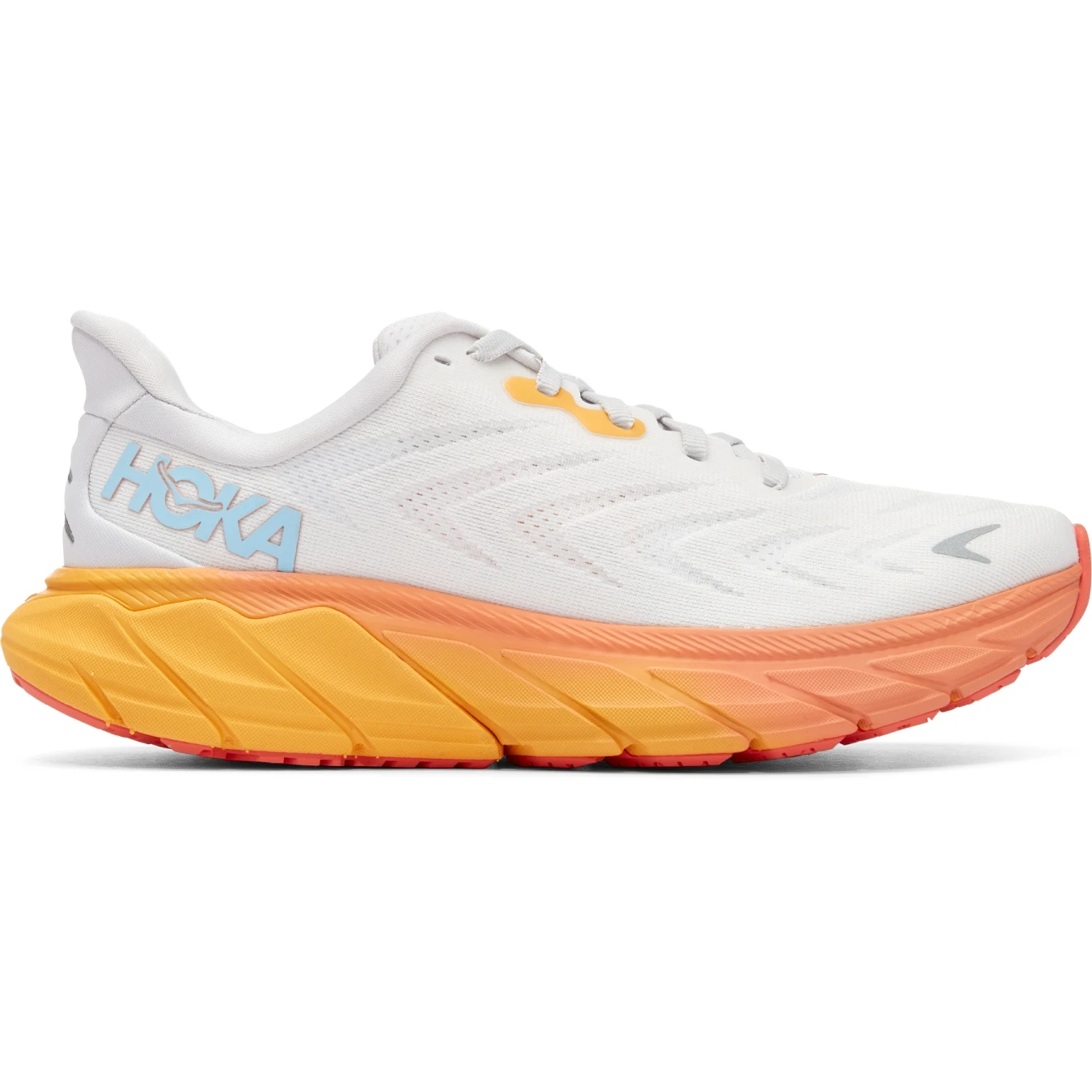 Hoka Arahi 6 Dames Hardloopschoenen - Nimbus Cloud / Blanc De Blanc - Afbeelding 5