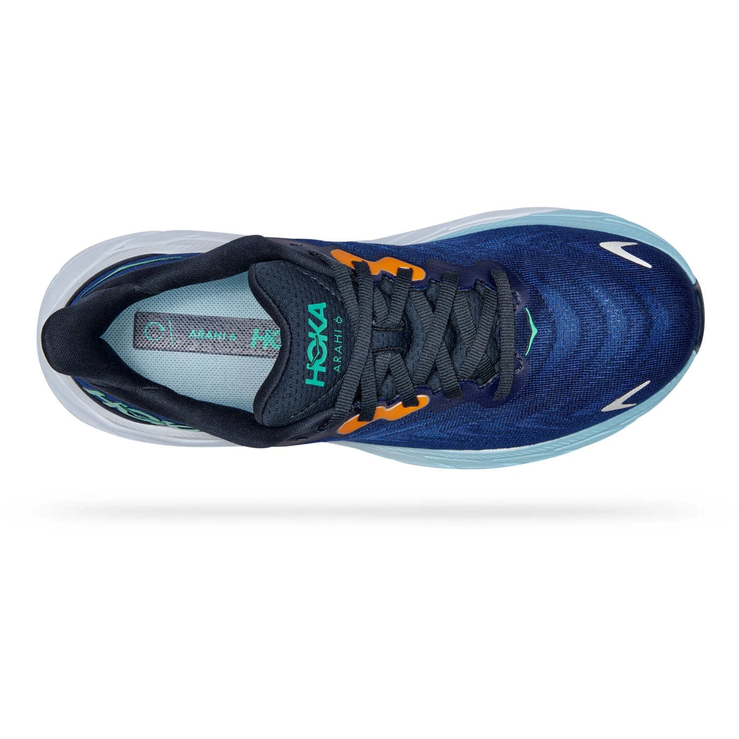 Hoka Arahi 6 Dames Hardloopschoenen - Outer Space / Bellwether Blue - Afbeelding 7