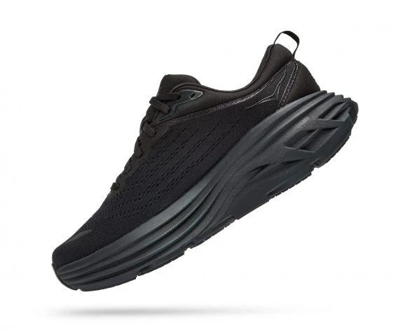 Hoka One One Hoka Bondi 8 Hardloopschoenen Zwart Dames - Afbeelding 2
