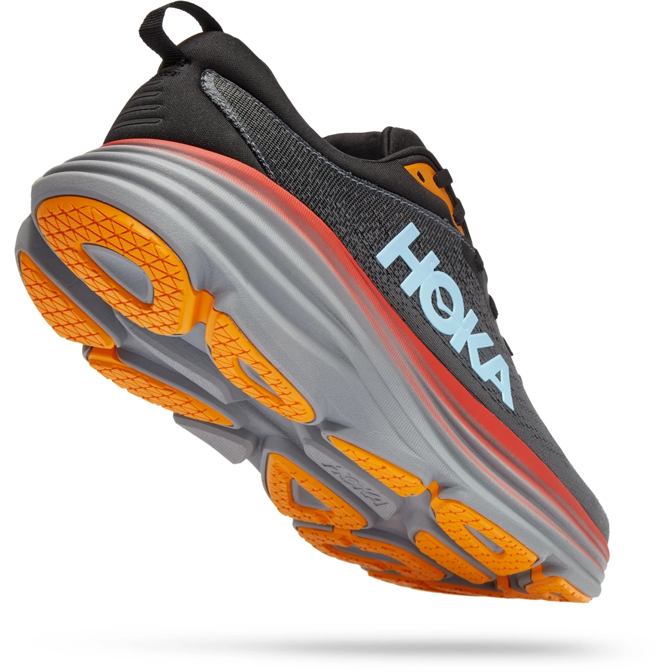 Hoka Bondi 8 Hardloopschoenen Heren - Anthracite / Castlerock - Afbeelding 2