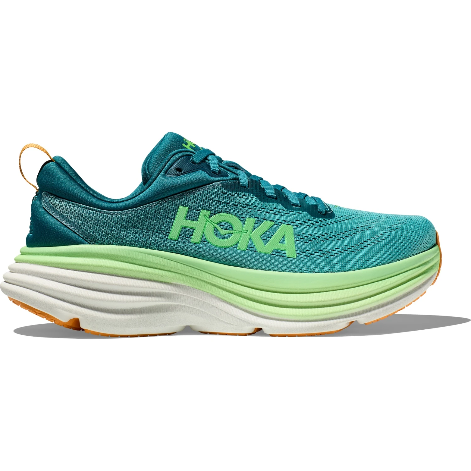 Hoka Bondi 8 Hardloopschoenen Heren - Deep Lagoon / Ocean Mist - Afbeelding 3