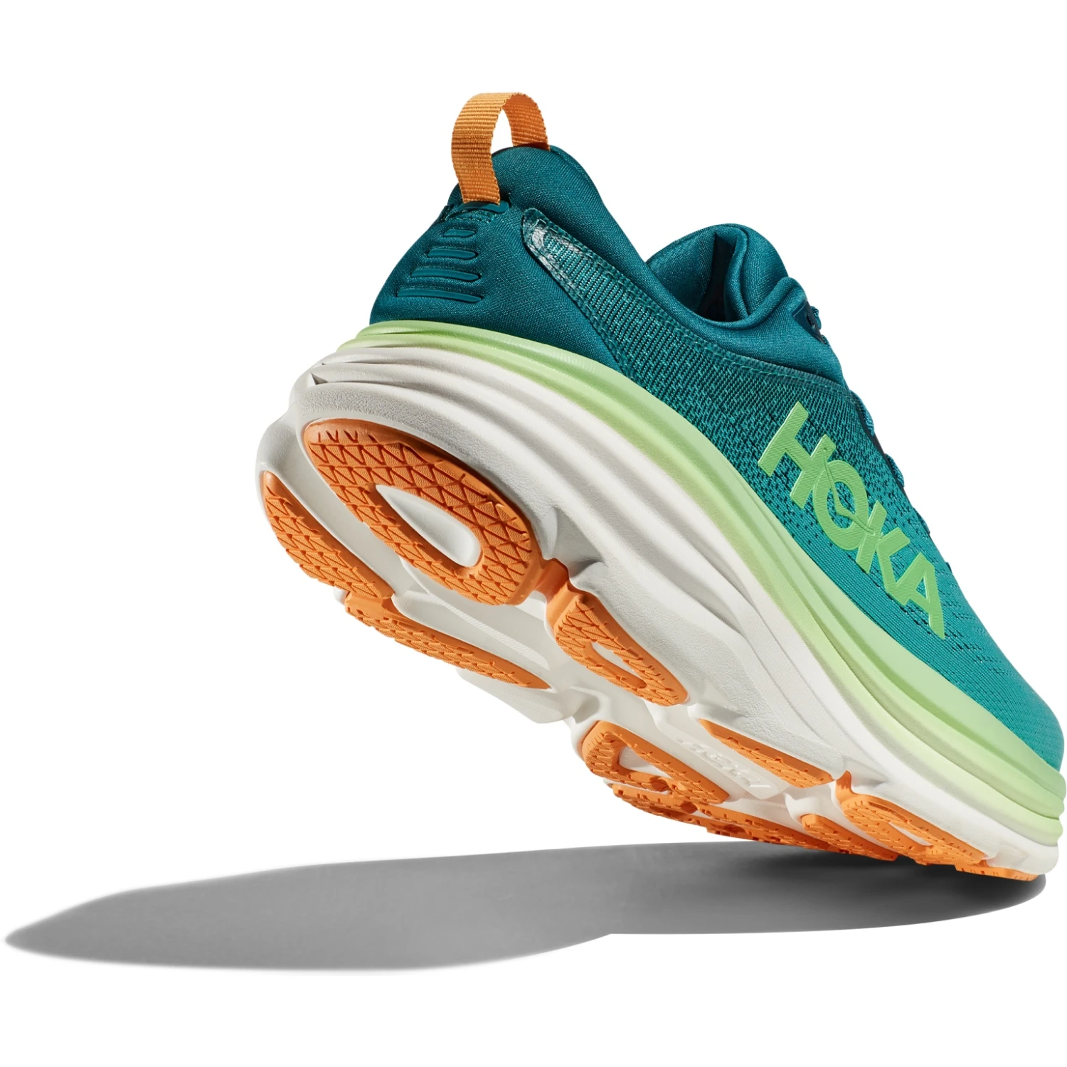 Hoka Bondi 8 Hardloopschoenen Heren - Deep Lagoon / Ocean Mist - Afbeelding 5