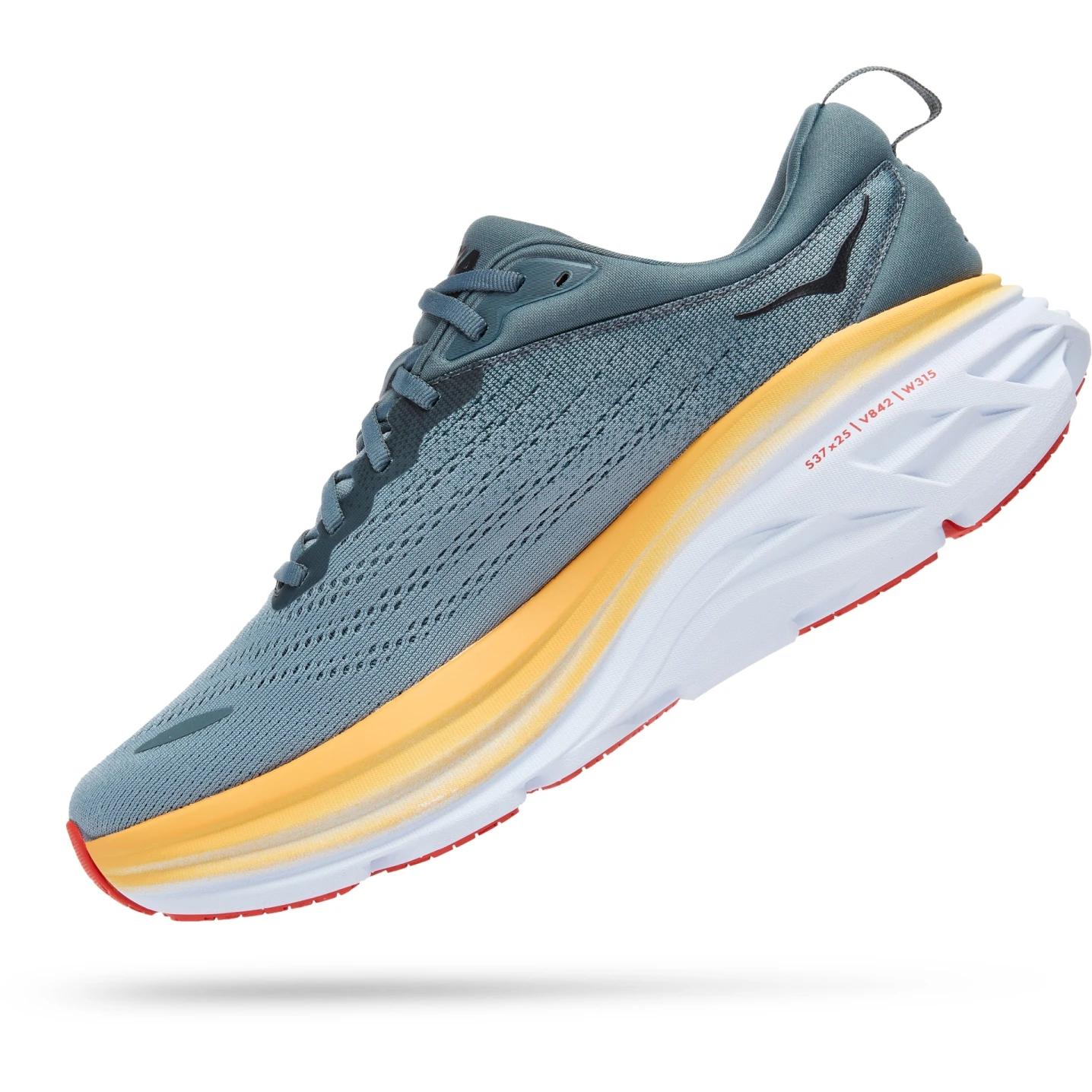 Hoka Bondi 8 Hardloopschoenen Heren - Goblin Blue / Mountain Spring - Afbeelding 4