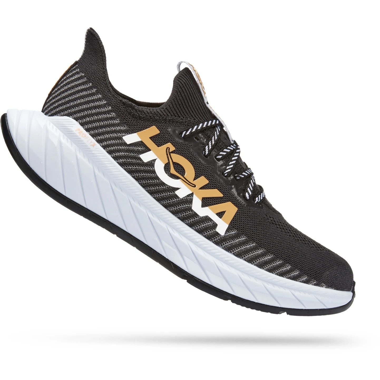 Hoka Carbon X 3 Dames Hardloopschoenen - Zwart / Wit - Afbeelding 3
