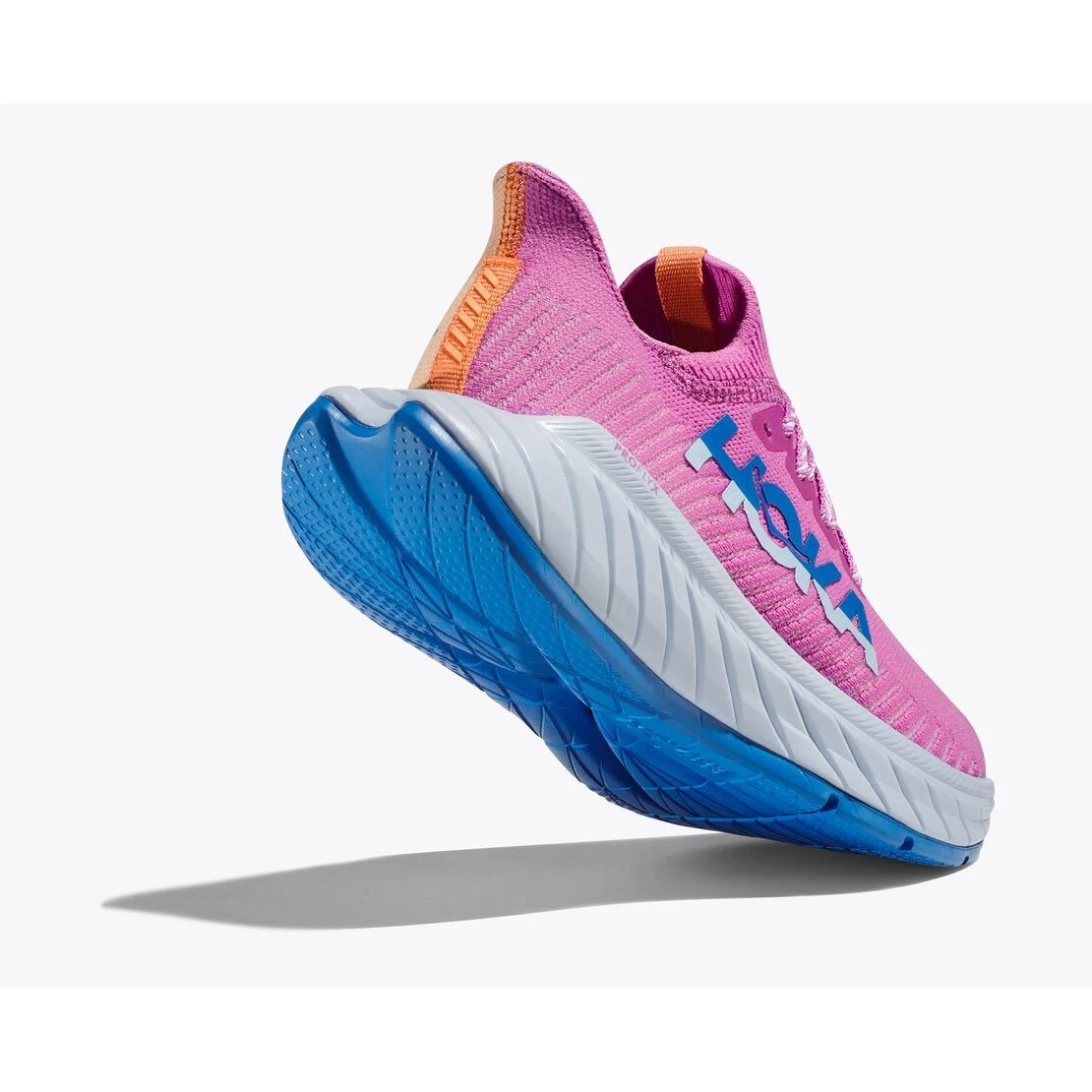 Hoka Carbon X 3 Dames Hardloopschoenen - Cyclamen / Impala - Afbeelding 3