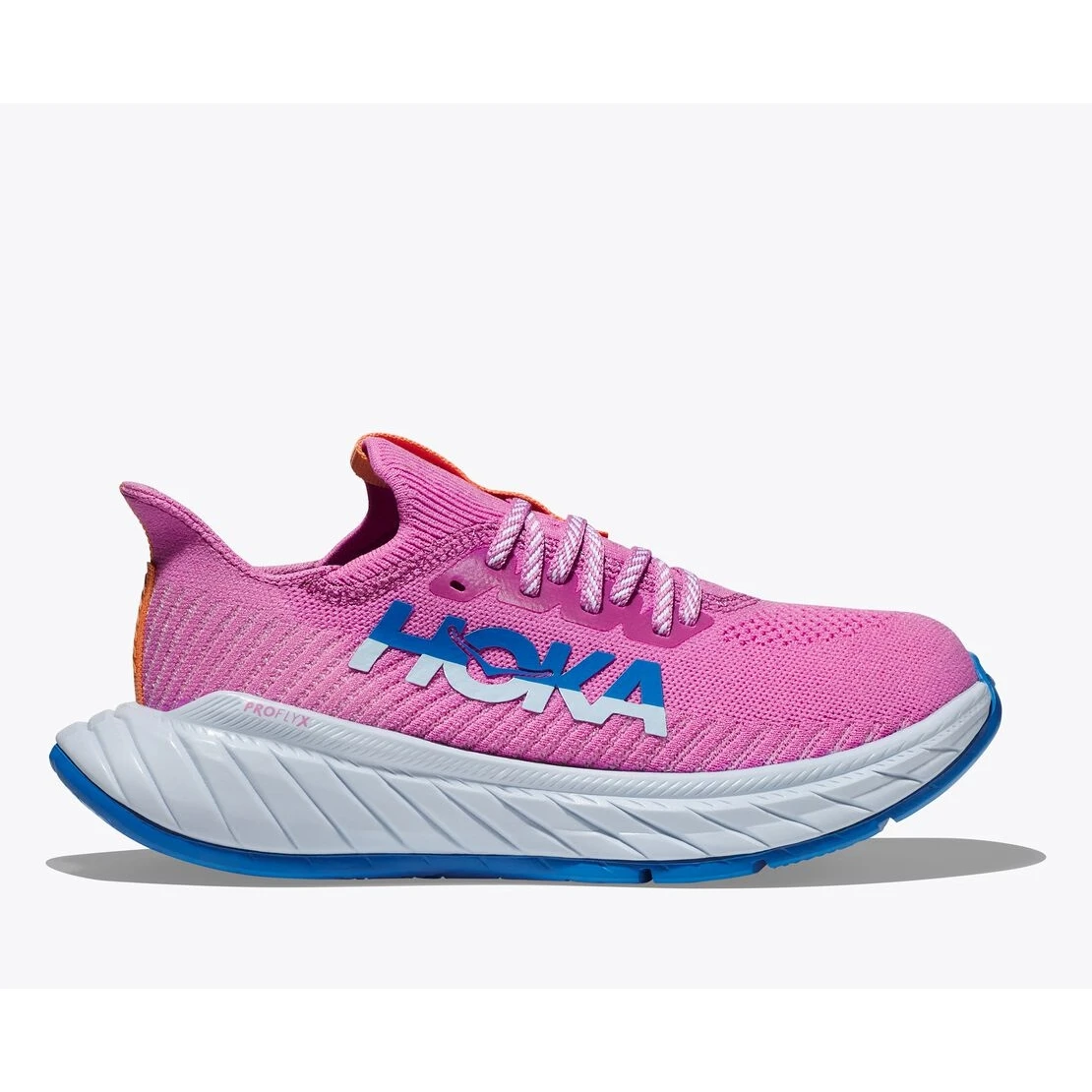 Hoka Carbon X 3 Dames Hardloopschoenen - Cyclamen / Impala - Afbeelding 2