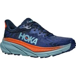 Hoka Challenger 7 Hardloopschoenen Heren - Bellwether Blue / Stone Blue