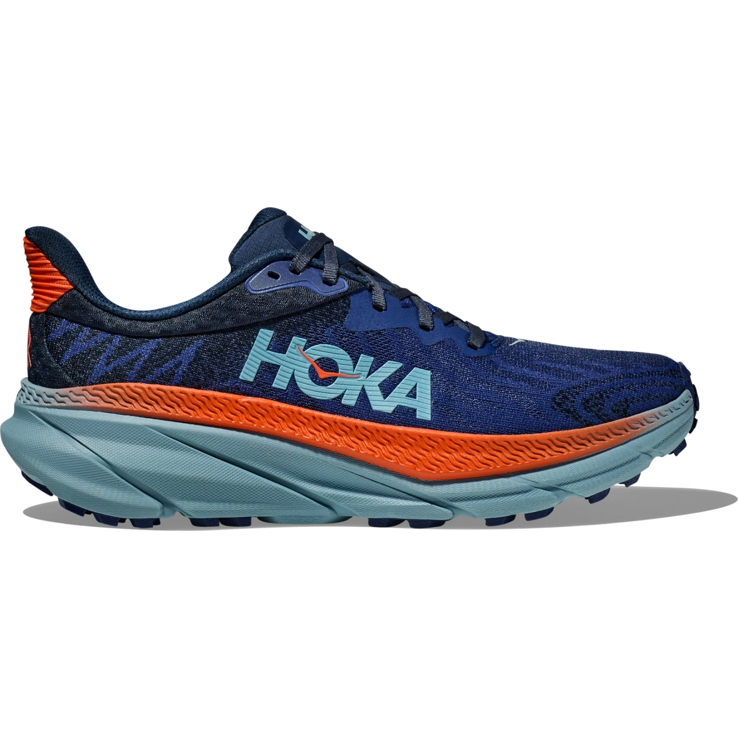 Hoka Challenger 7 Hardloopschoenen Heren - Bellwether Blue / Stone Blue - Afbeelding 2