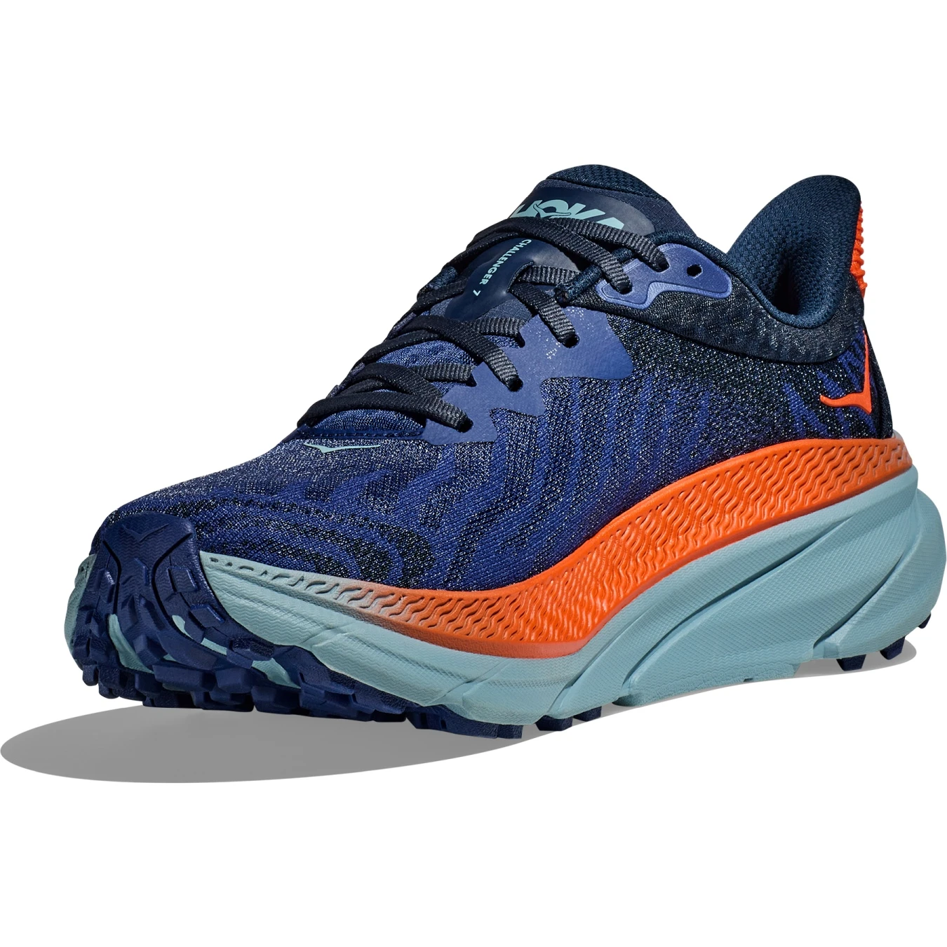 Hoka Challenger 7 Hardloopschoenen Heren - Bellwether Blue / Stone Blue - Afbeelding 3