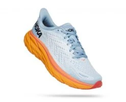 Hoka One One Hoka Clifton 8 Hardloopschoenen Lichtblauw Dames