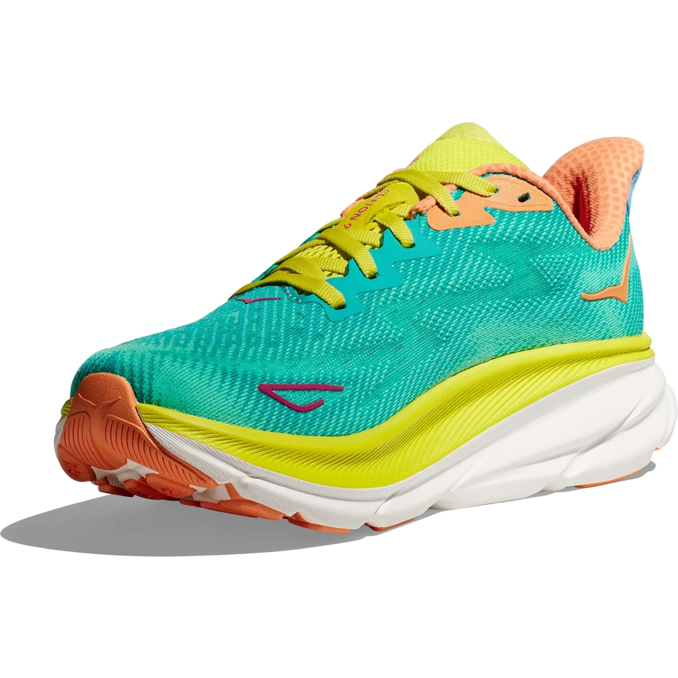 Hoka Clifton 9 Hardloopschoenen Heren - Ceramic / Evening Primrose - Afbeelding 3