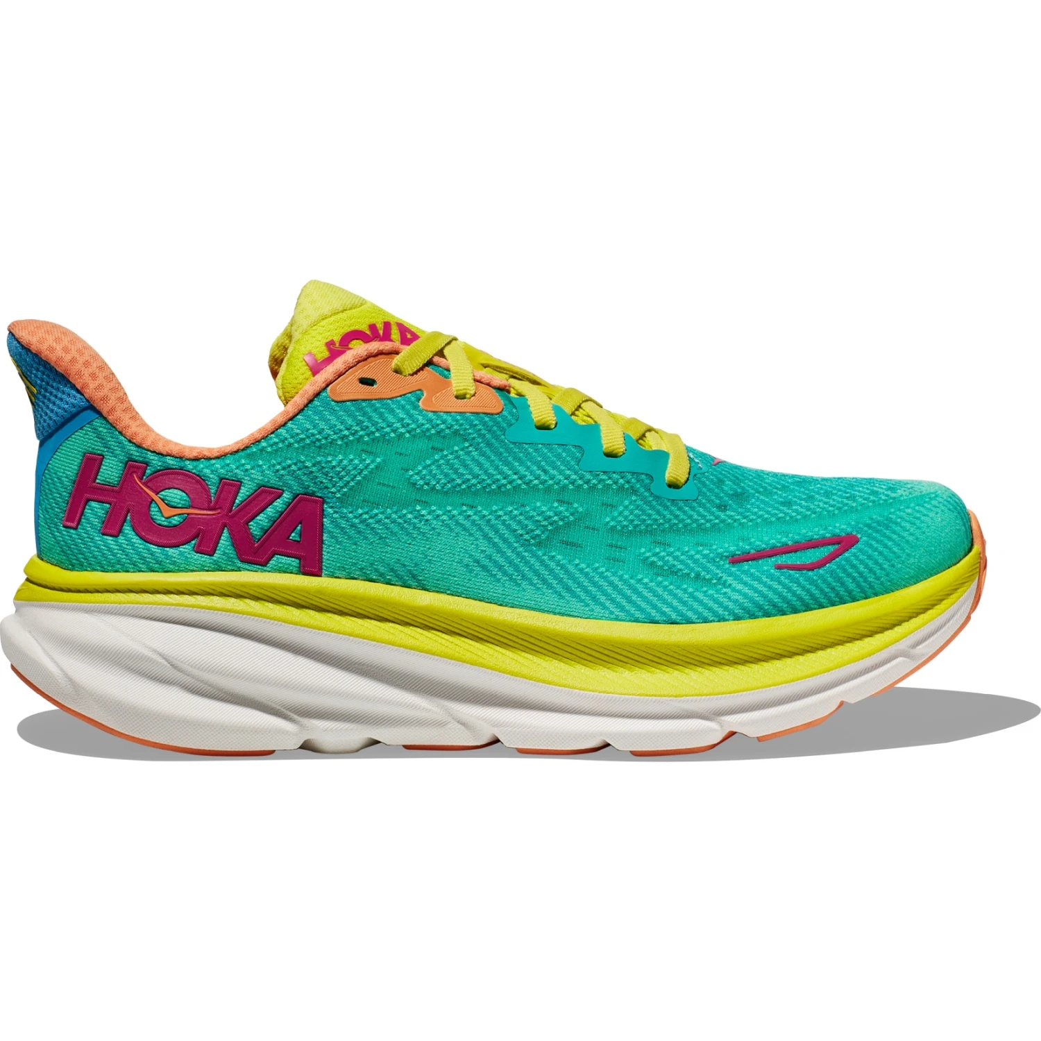 Hoka Clifton 9 Hardloopschoenen Heren - Ceramic / Evening Primrose - Afbeelding 2