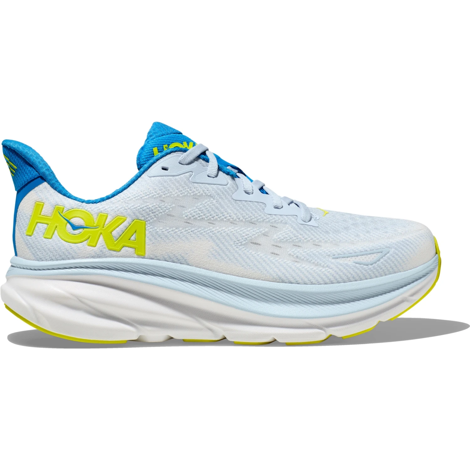 Hoka Clifton 9 Hardloopschoenen Heren - Ice Water / Evening Primrose - Afbeelding 3