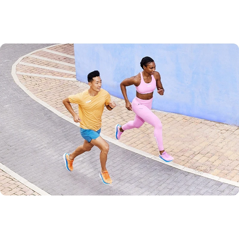 Hoka Clifton 9 Hardloopschoenen Heren - Ice Water / Evening Primrose - Afbeelding 9