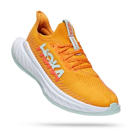 Hoka One One Hoka Carbon X 3 Hardloopschoenen Oranje Dames - Afbeelding 2