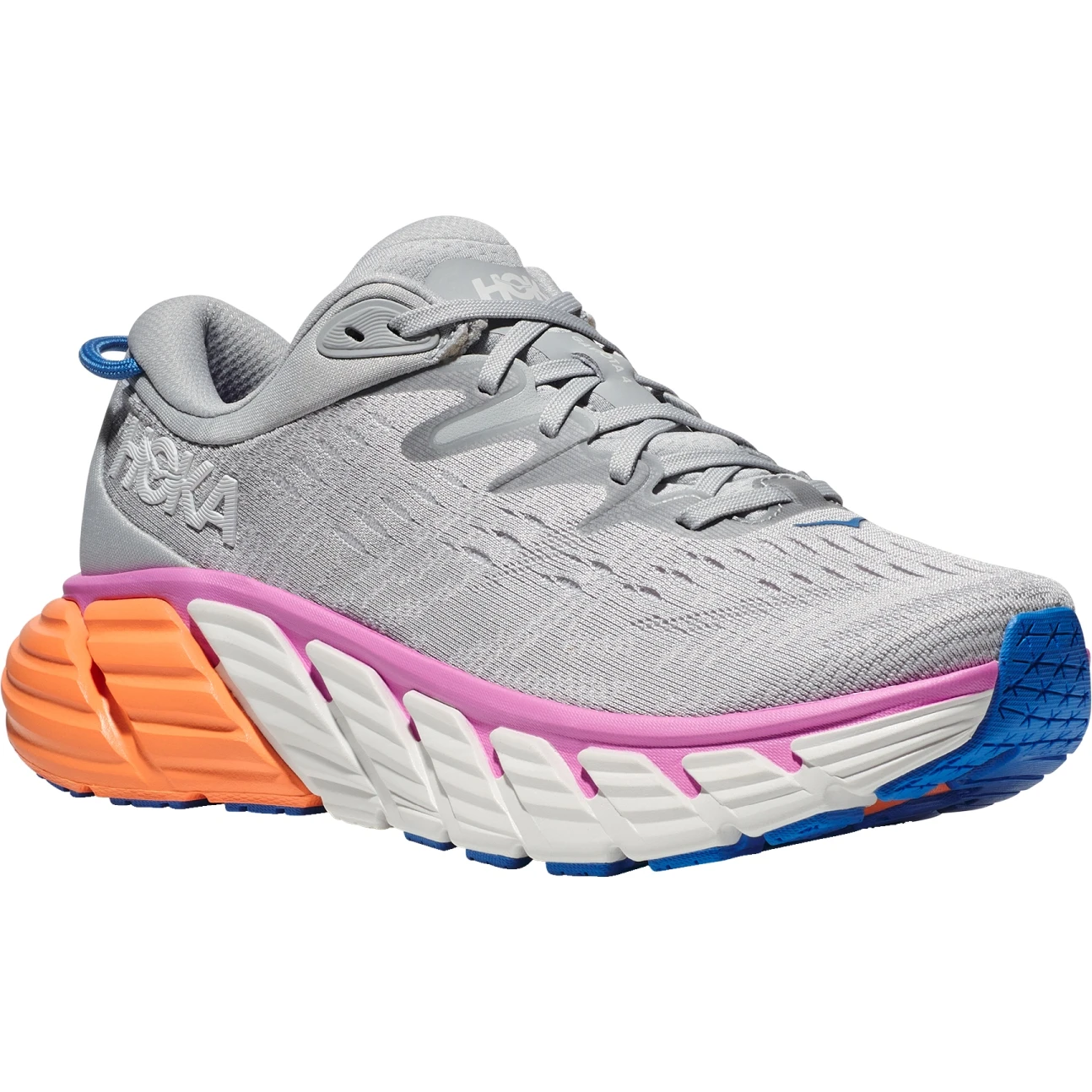 Hoka Gaviota 4 Dames Hardloopschoenen - Harbor Mist / Nimbus Cloud