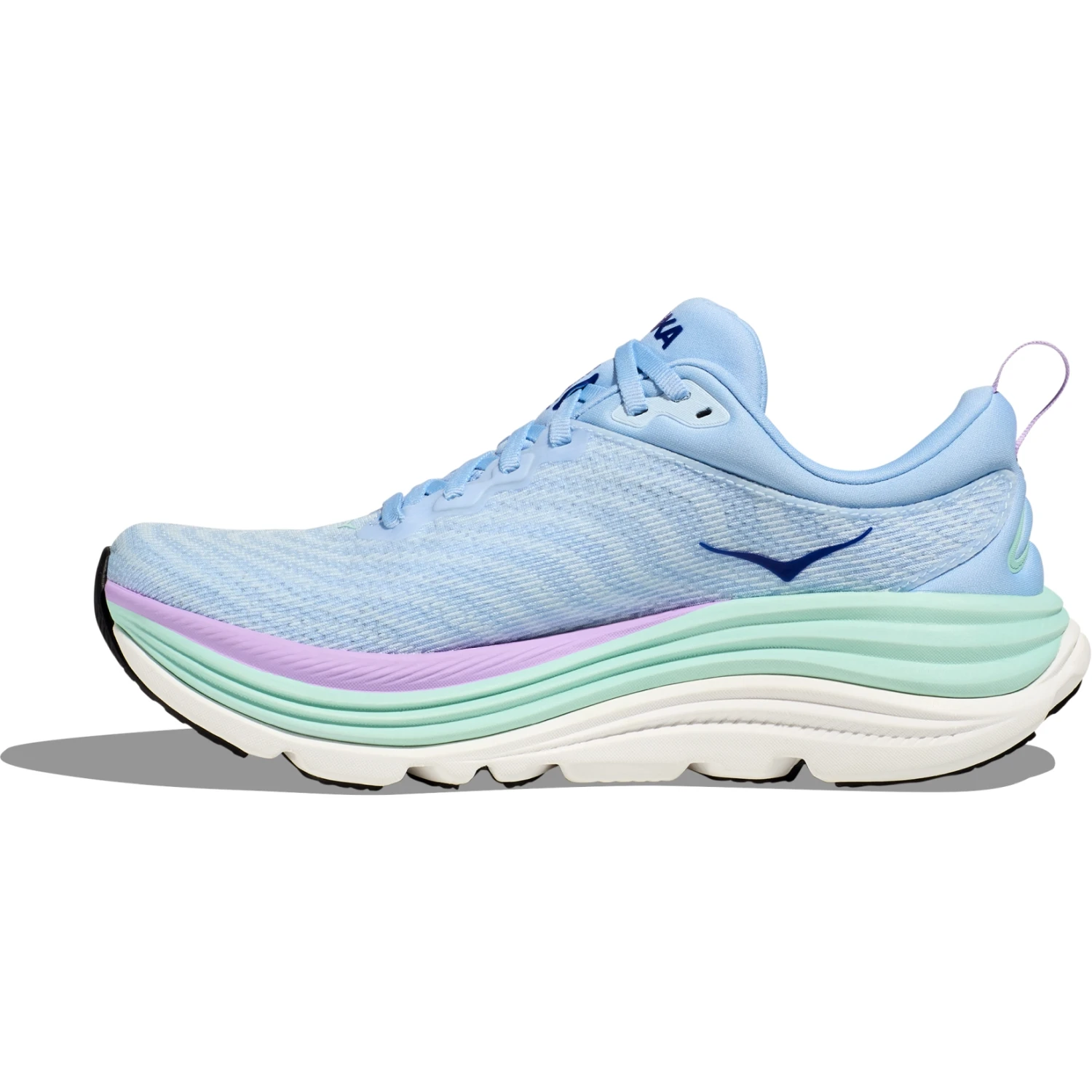 Hoka Gaviota 5 Hardloopschoenen Dames - Airy Blue / Sunlit Ocean - Afbeelding 4