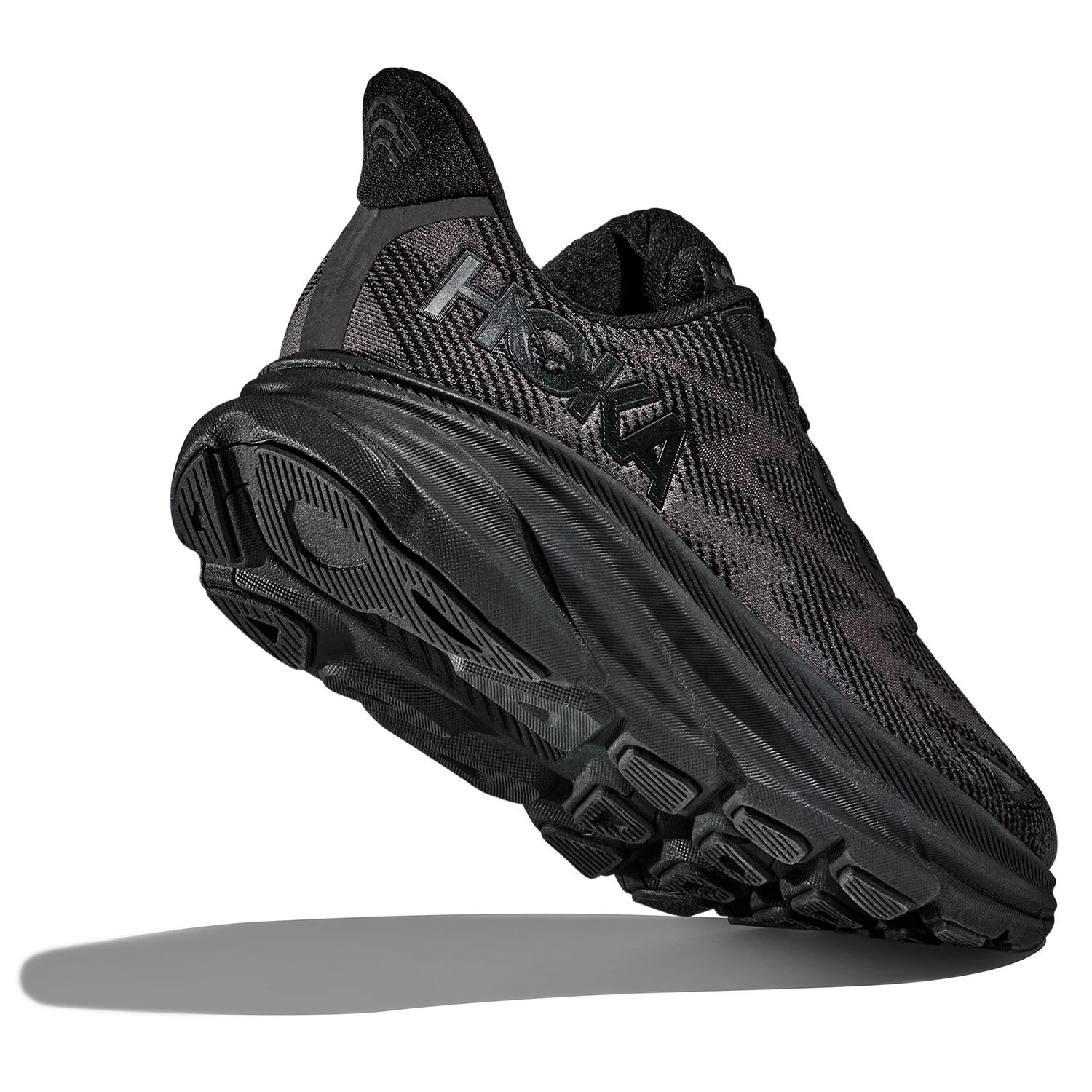 Hoka One One Hoka Clifton 9 Hardloopschoenen Zwart Dames - Afbeelding 4