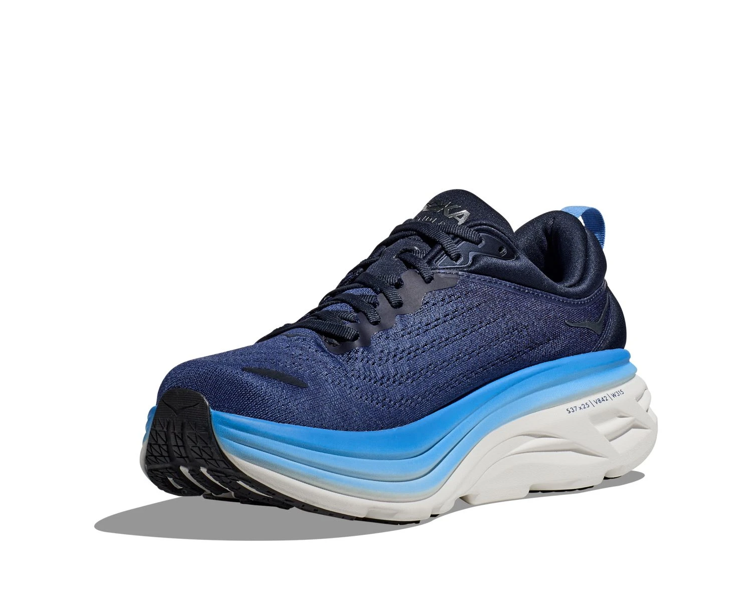 Hoka One One Hoka Bondi 8 Hardloopschoenen Donkerblauw Heren - Afbeelding 3