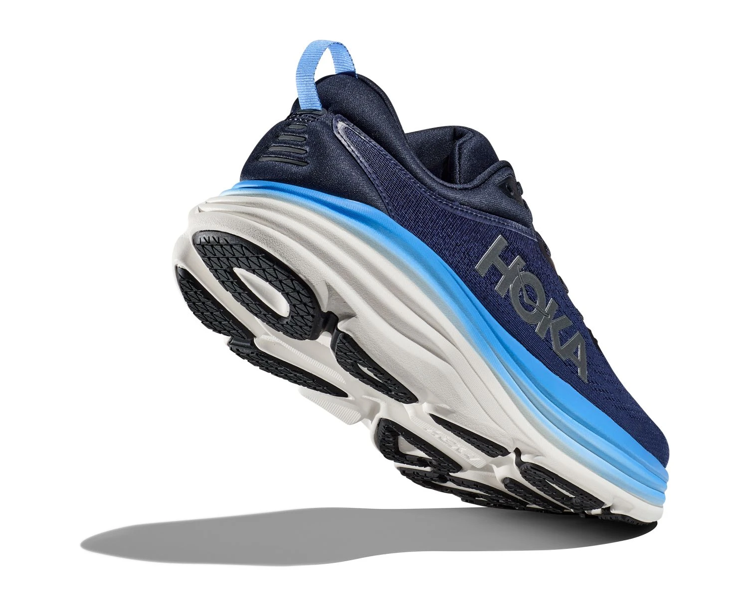 Hoka One One Hoka Bondi 8 Hardloopschoenen Donkerblauw Heren - Afbeelding 2