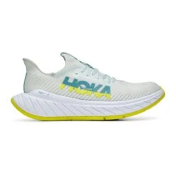 Hoka One One Hoka Carbon X 3 Hardloopschoenen Wit/geel Heren