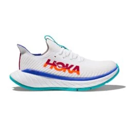 Hoka One One Hoka Carbon X 3 Hardloopschoenen Wit/rood Heren