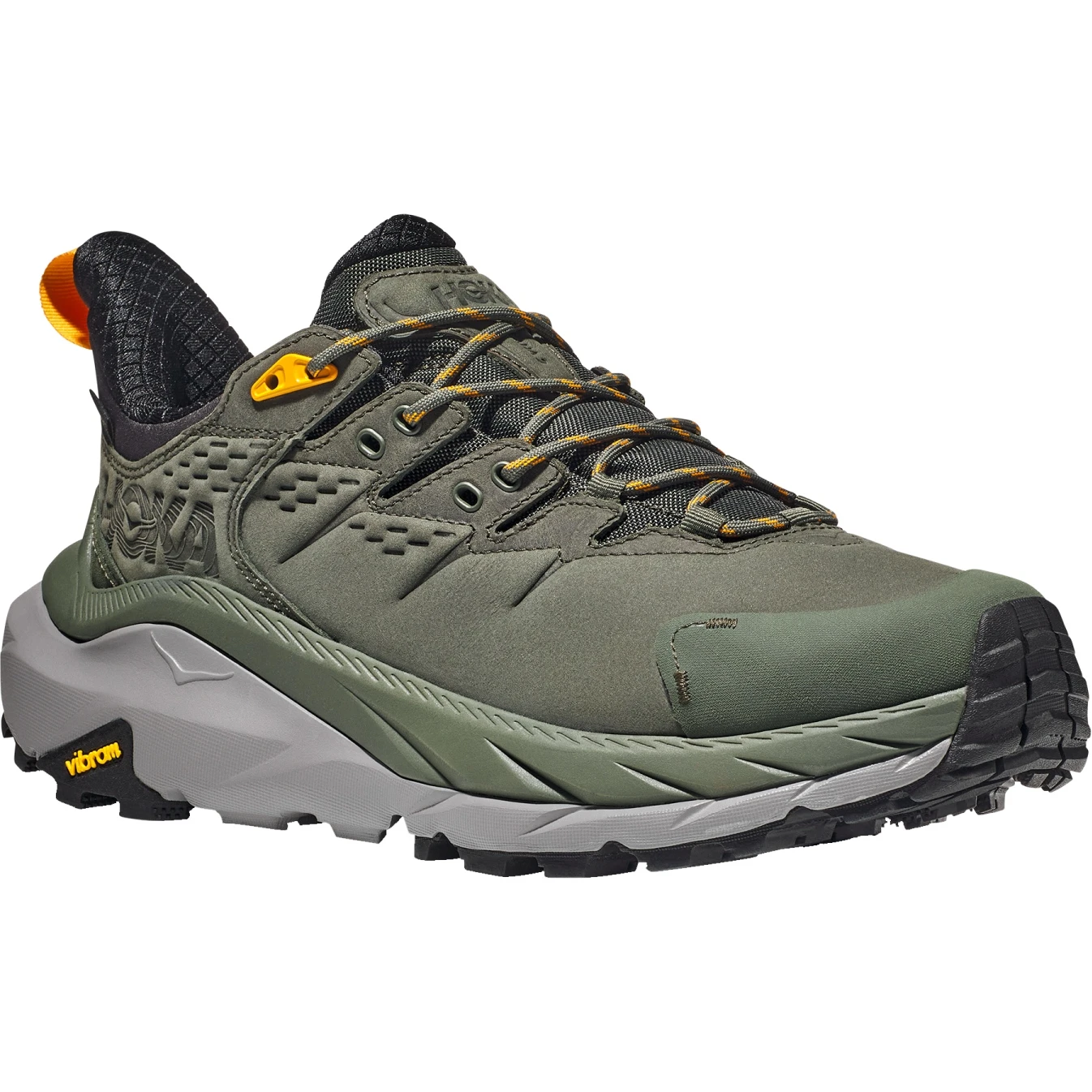 Hoka Kaha 2 Low GTX Wandelschoenen Heren - Thyme / Radiant Yellow