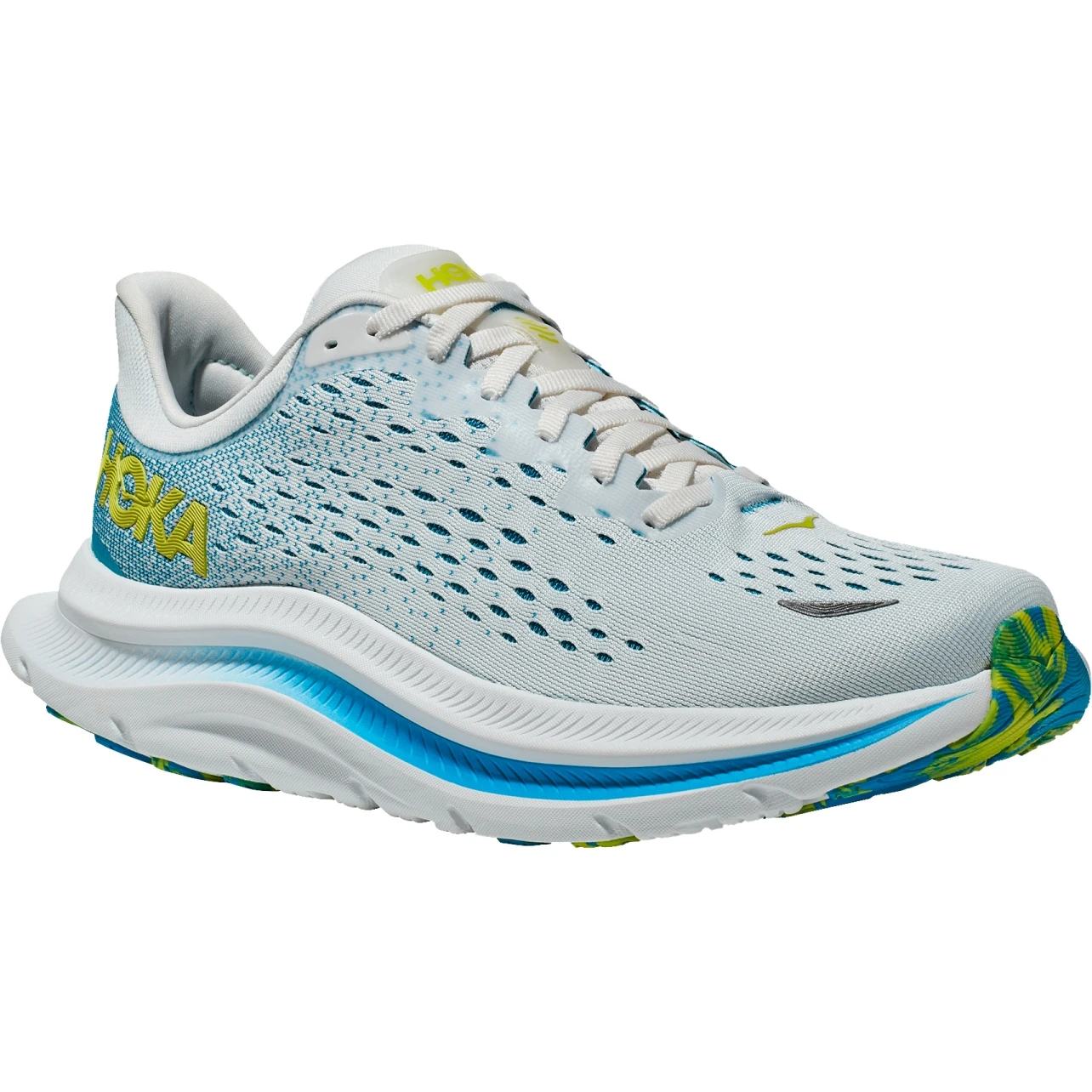 Hoka Kawana Hardloopschoenen - Blanc De Blanc / Diva Blue