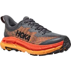 Hoka Mafate Speed 4 Hardloopschoenen Heren - Castlerock / Zwart