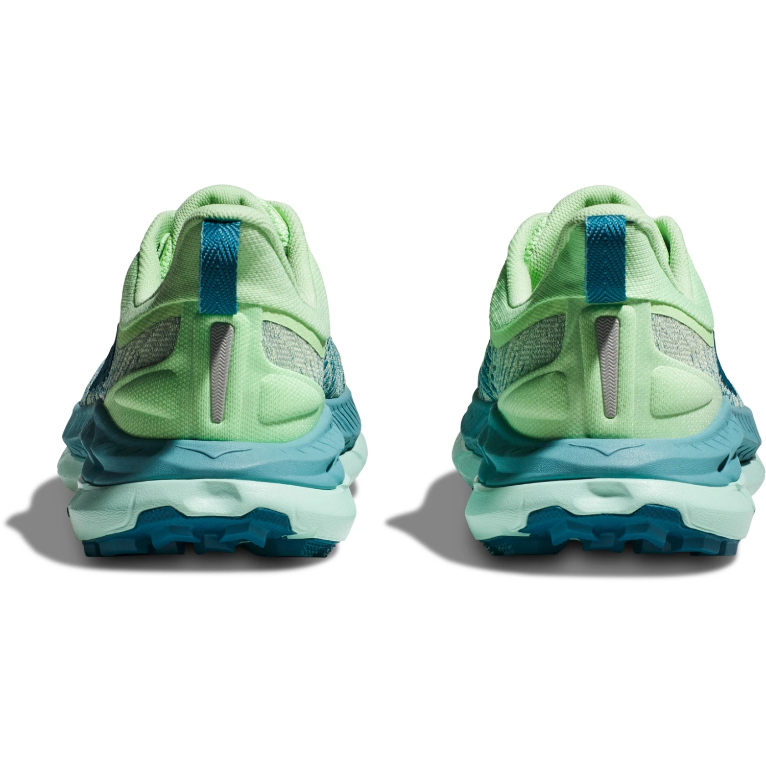 Hoka Mafate Speed 4 Hardloopschoenen Dames - Lime Glow / Ocean Mist - Afbeelding 6