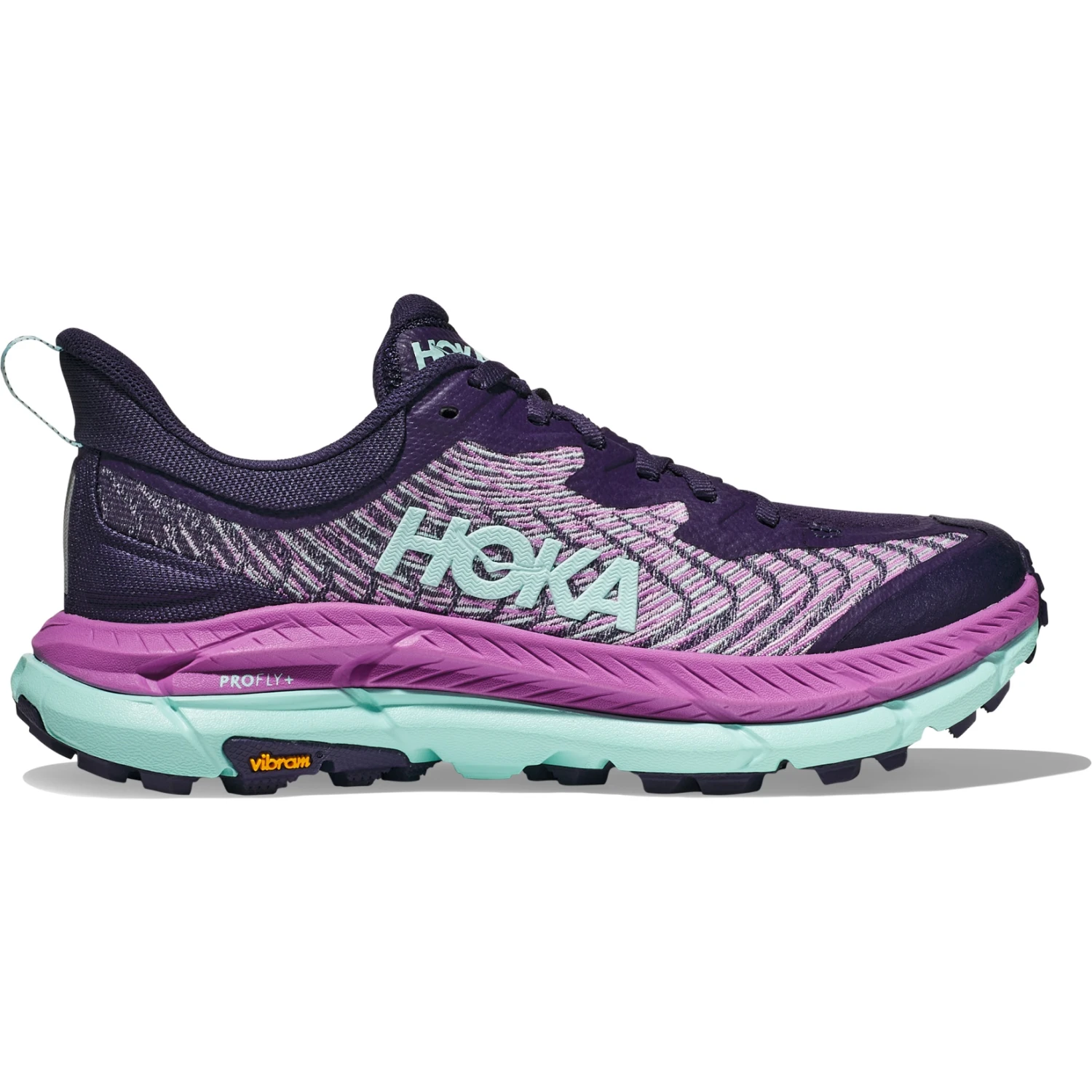 Hoka Mafate Speed 4 Hardloopschoenen Dames - Night Sky / Orchid Flower - Afbeelding 3
