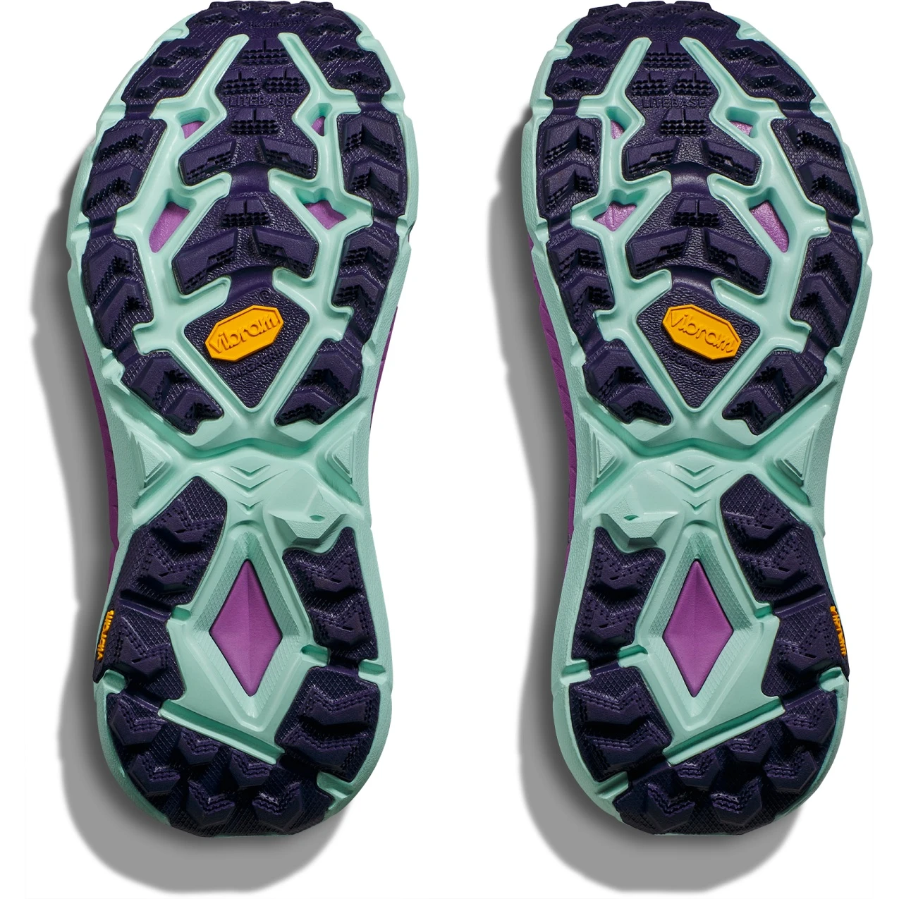 Hoka Mafate Speed 4 Hardloopschoenen Dames - Night Sky / Orchid Flower - Afbeelding 8