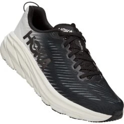 Hoka Rincon 3 Hardloopschoenen Heren - Zwart / Wit