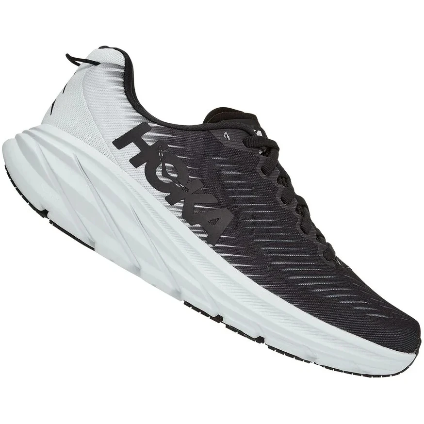 Hoka Rincon 3 Hardloopschoenen Dames - Zwart / Wit - Afbeelding 2
