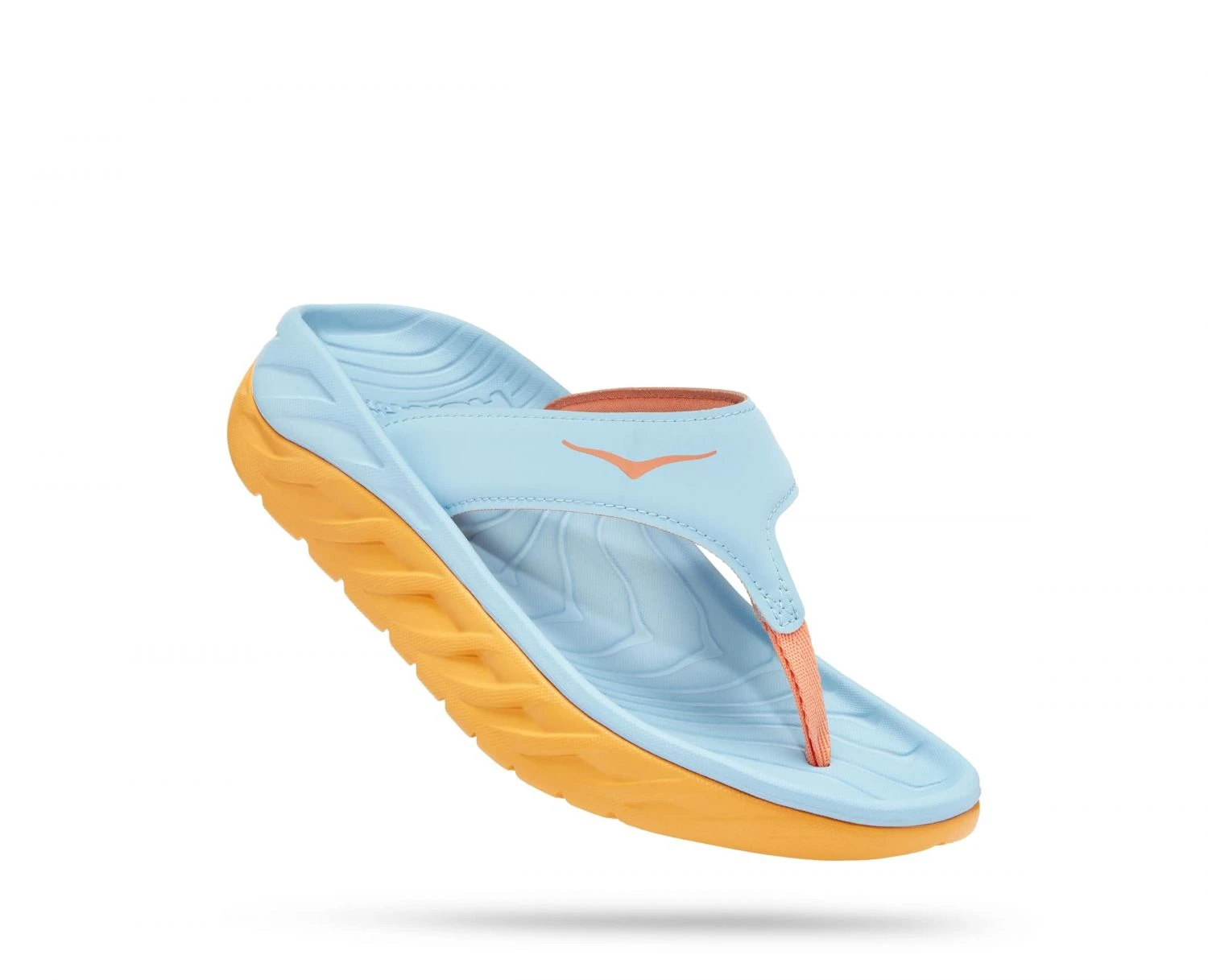 Hoka One One Hoka ORA Recovery Flip Slippers Blauw/oranje Dames
