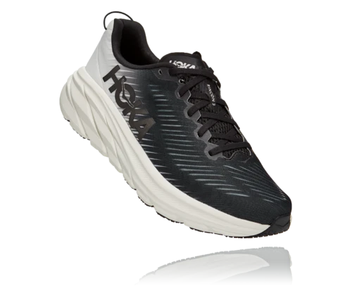 Hoka One One Rincon 3 Hardloopschoenen Zwart/wit Heren - Afbeelding 3